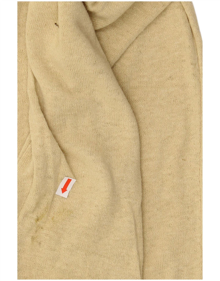 ZARA Mens Crew Neck Jumper Sweater XL Beige