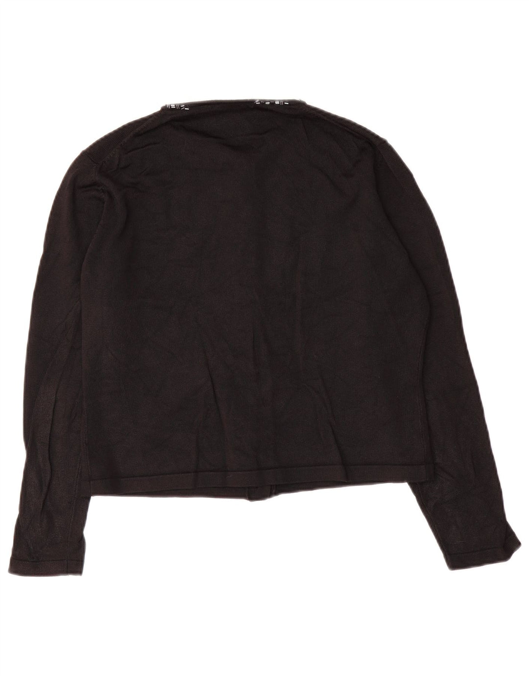 Marks & Spencer Damski sweter rozpinany UK 12, średni czarny