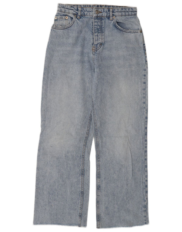 Zara Womens High Waist Jeans EU 36 XS W26 L27 Blue Cotton