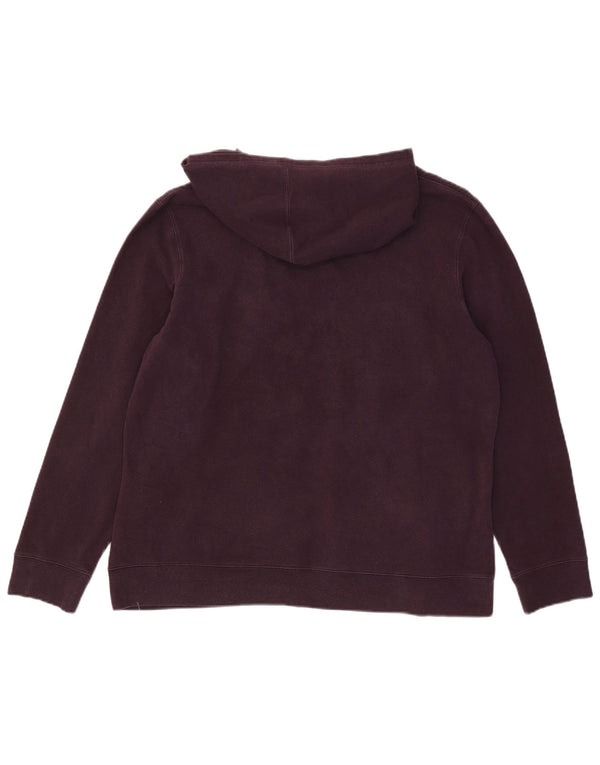Damski sweter z kapturem Gap, UK 18 XL, bordowy, bawełniany