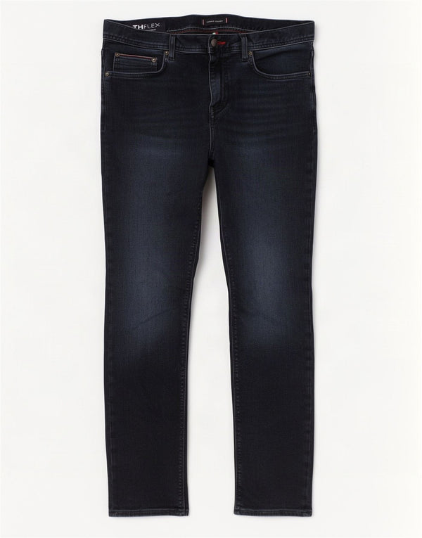 Męskie dżinsy Tommy Hilfiger Layton Slim W34 L30 Granatowa bawełna