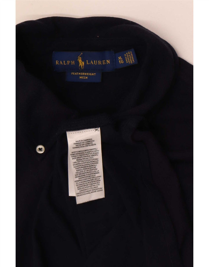 Koszula męska Ralph Lauren XL, granatowa, bawełniana