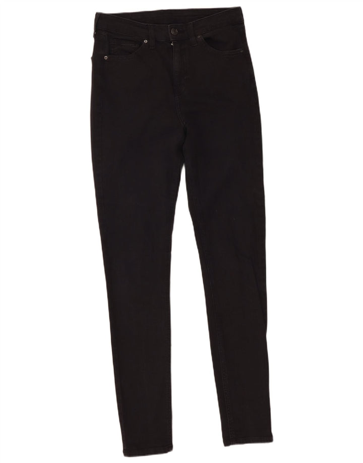 Damskie jeansy Skinny Topshop W28 L29 Czarny poliester