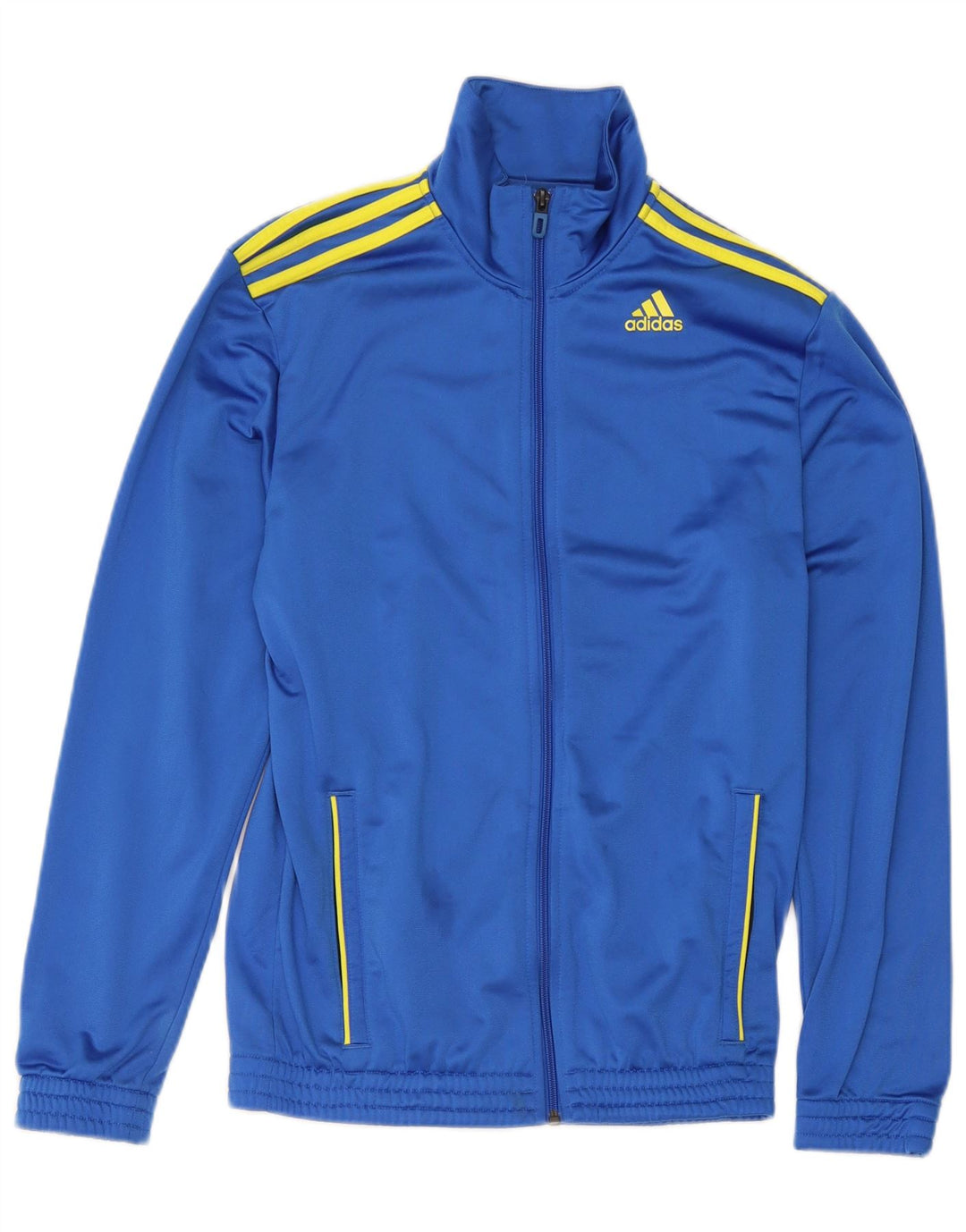 Adidas Męska bluza dresowa Top Jacket UK 36/38 Mały niebieski poliester