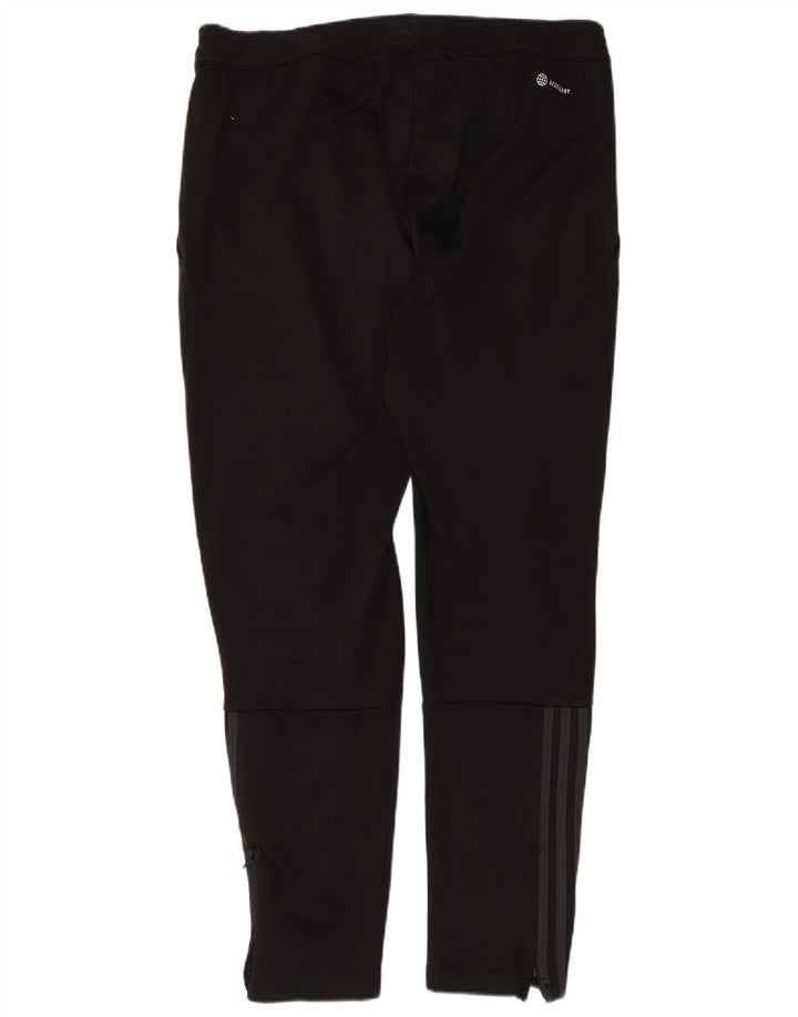 Męskie spodnie dresowe Adidas Aeroready XL, czarne, poliestrowe
