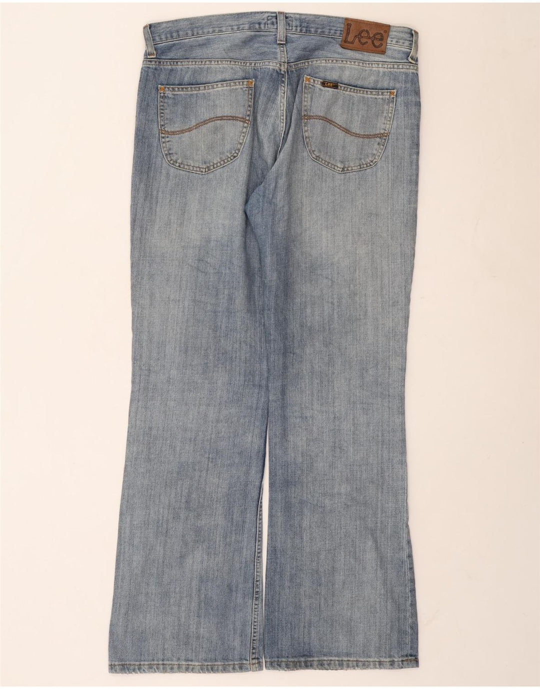 Męskie jeansy Lee Denver Bootcut W36 L32, niebieskie, bawełniane