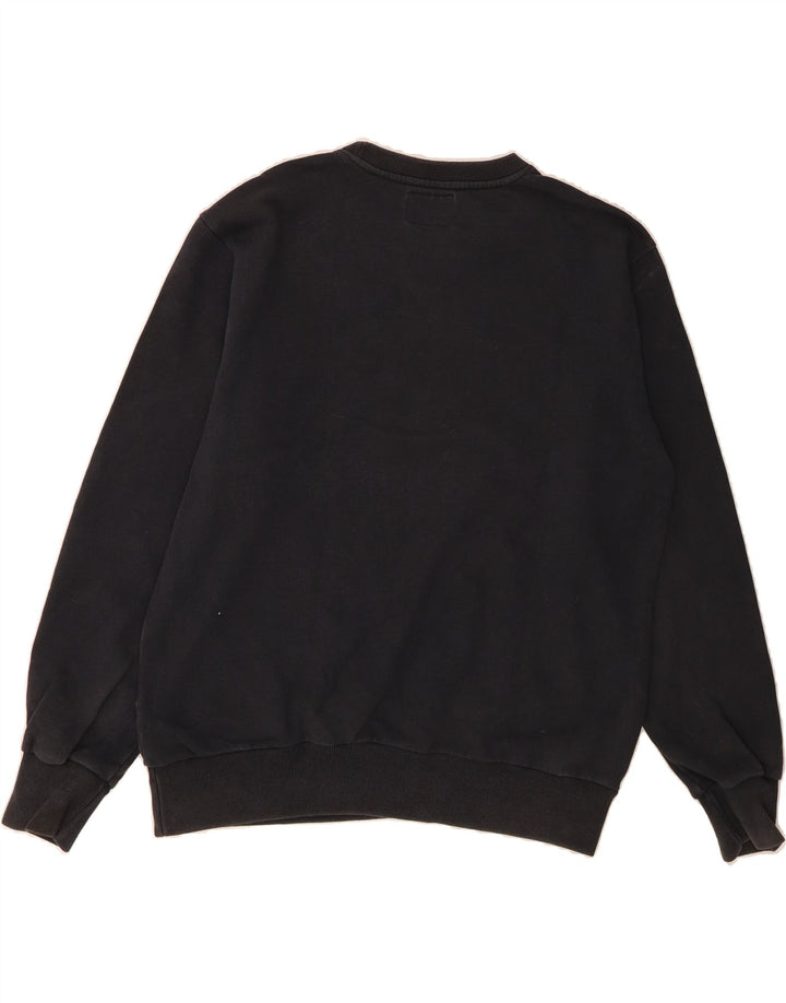 NORTH SAILS Mens Graphic Sweatshirt Jumper 2XL Black Cotton Vintage North Sails and Second-Hand North Sails from Messina Hembry 