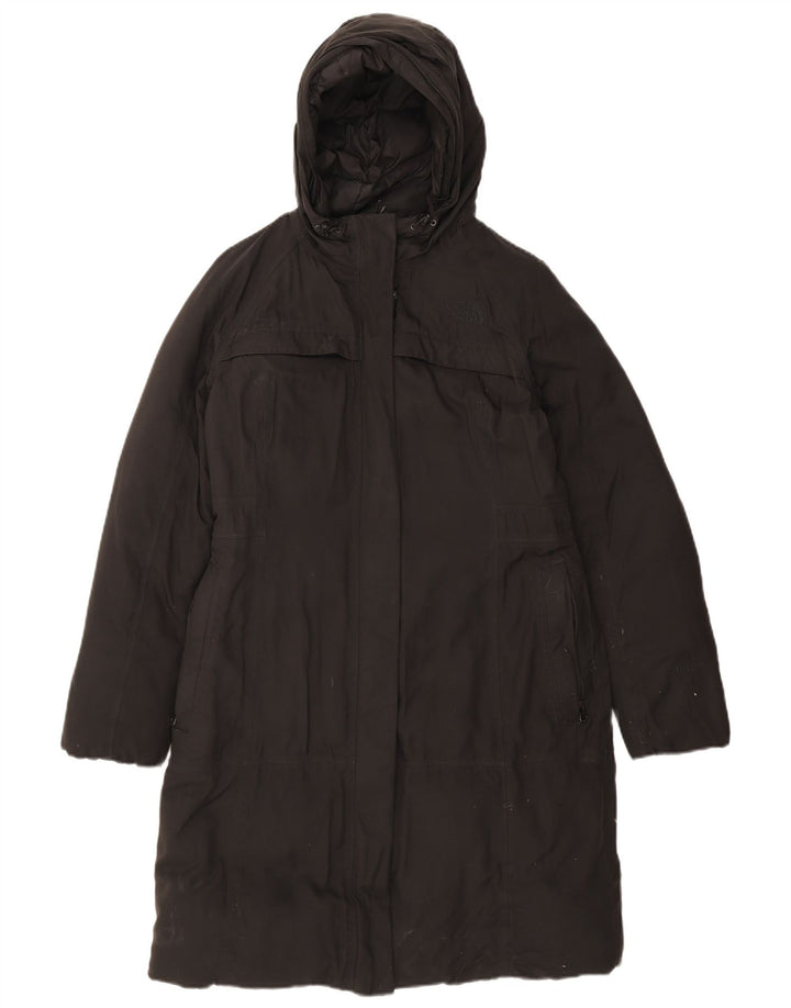 Damska kurtka parka z kapturem The North Face UK 14, średni czarny nylon