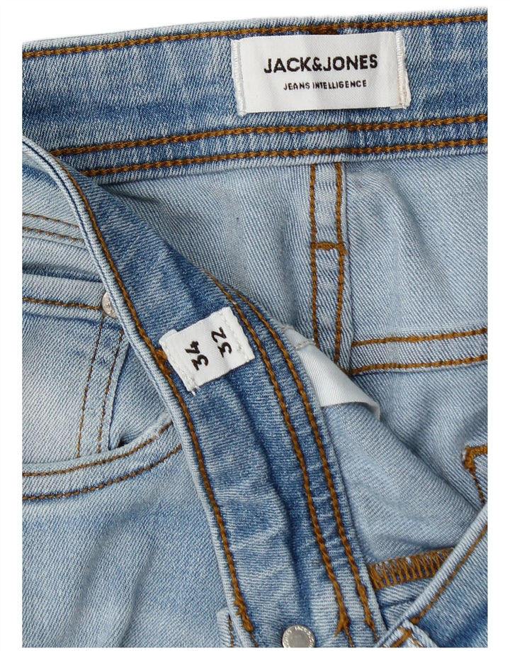 Męskie dżinsy Jack & Jones W34 L30 Niebieskie bawełniane