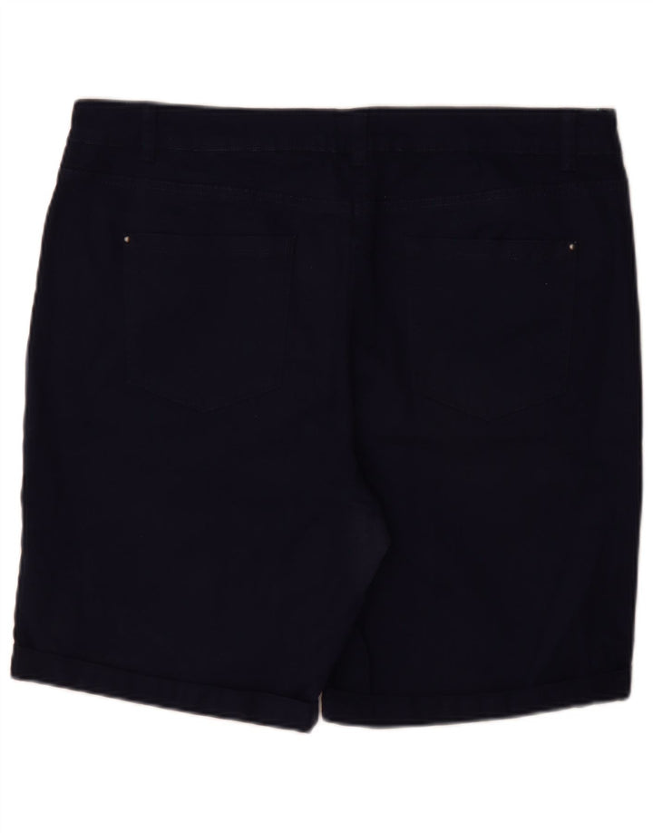 Damskie spodenki codzienne M&Co W40 XL granatowe