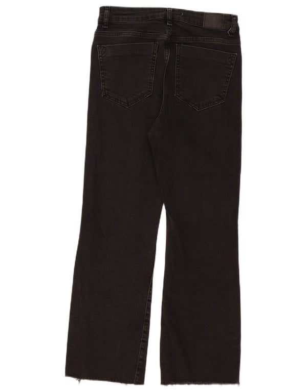 Damskie proste dżinsy Zara EU 38 Small W28 L26 Czarne
