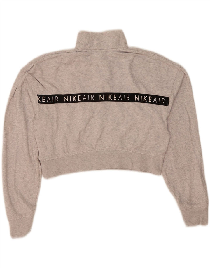 Damska bluza Nike Air Graphic Jumper UK 14 Średni szary