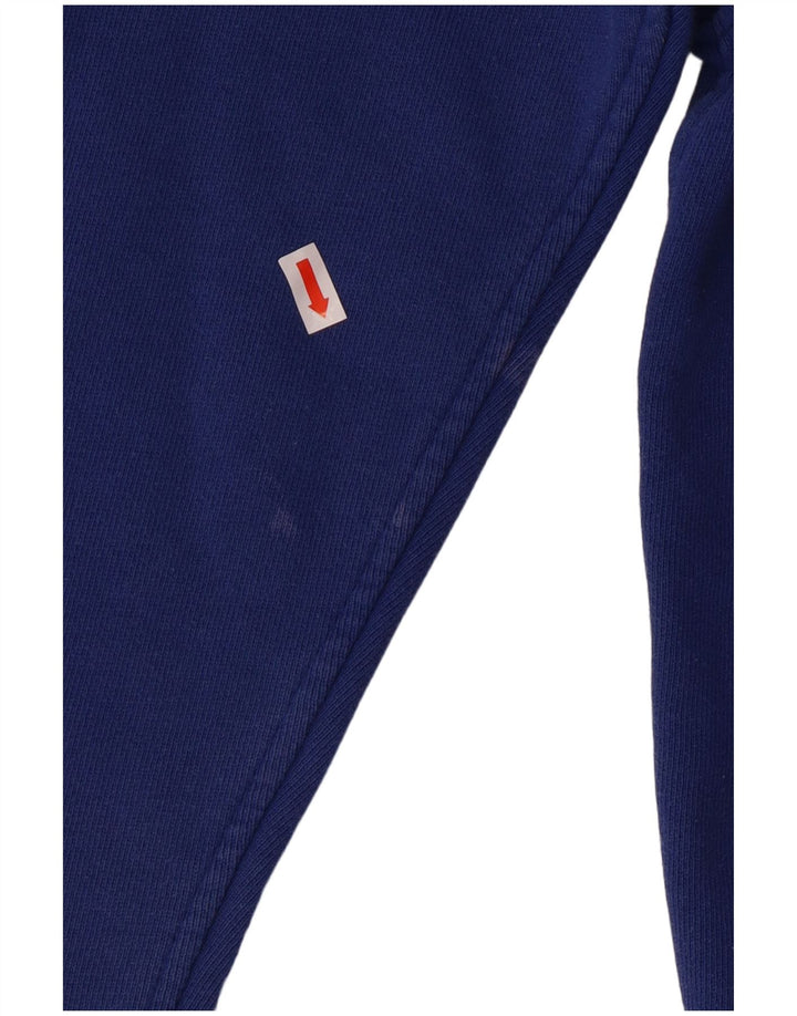 Męski sweter z kapturem i grafiką Levi's, średnioniebieski, bawełniany