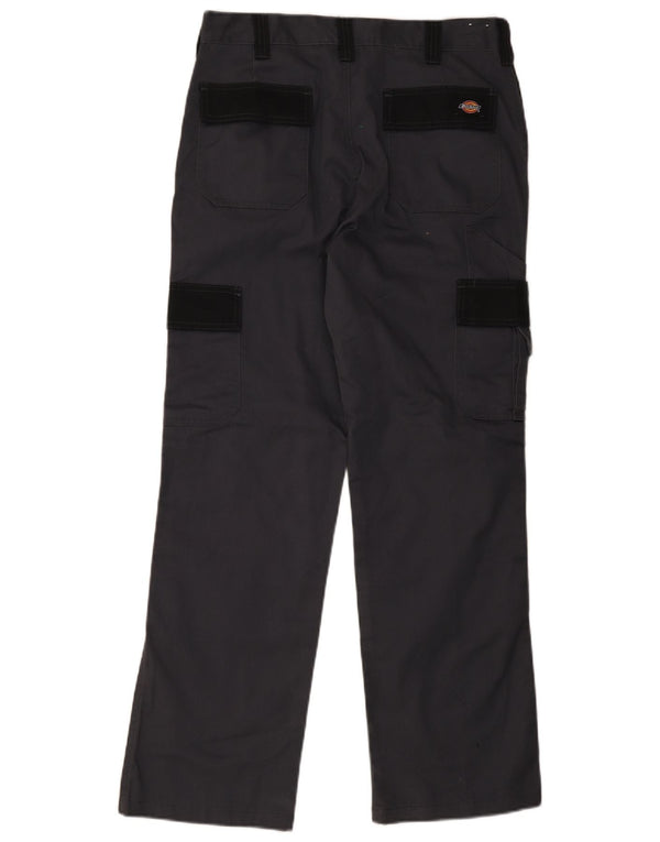 Męskie spodnie cargo Dickies W32 L30 Szary poliester z blokami kolorów