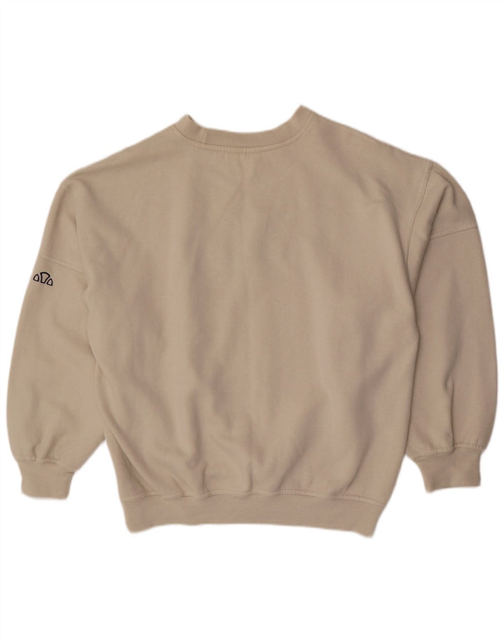 Męska bluza z grafiką Ellesse, duży beżowy poliester
