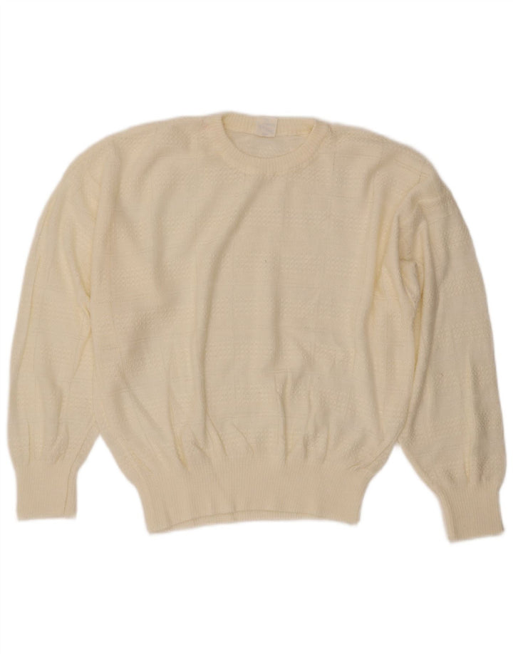 Apart Damski sweter z okrągłym dekoltem EU 44 XL w kolorze złamanej bieli