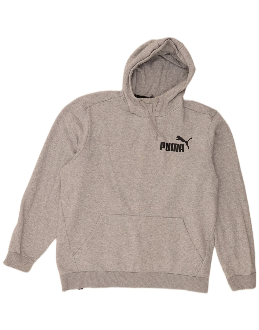 Męska bluza z kapturem Puma 2XL Szara bawełna
