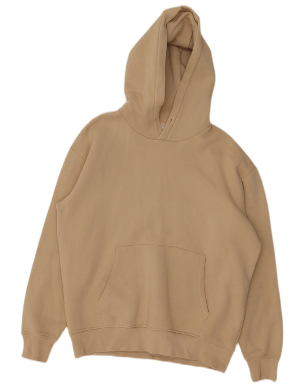 Męski sweter z kapturem Zara 2XL, beżowy, bawełniany