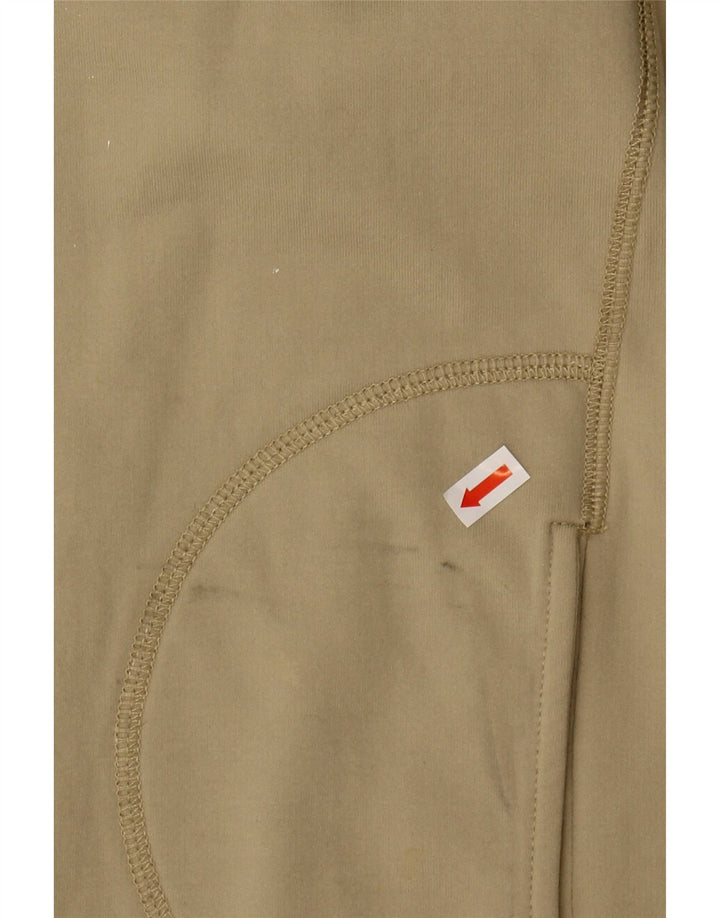 GAS Womens Hoodie Jumper UK 10 Small Khaki Polyamide Vintage Gas and Second-Hand Gas from Messina Hembry 