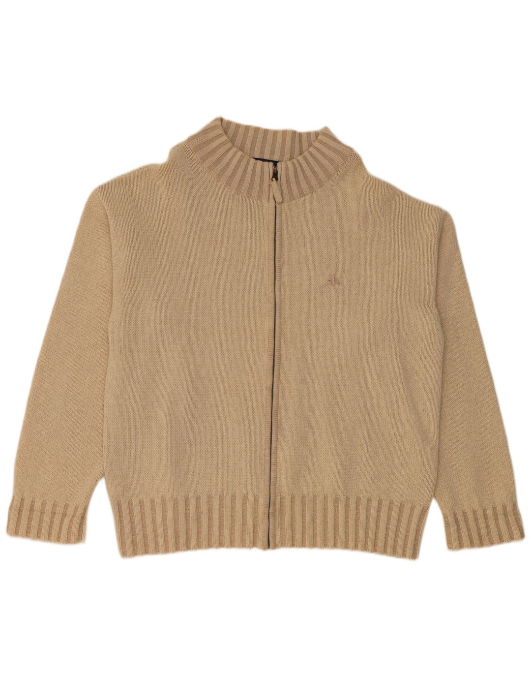Męski sweter rozpinany Kappa XL, beżowa bawełna