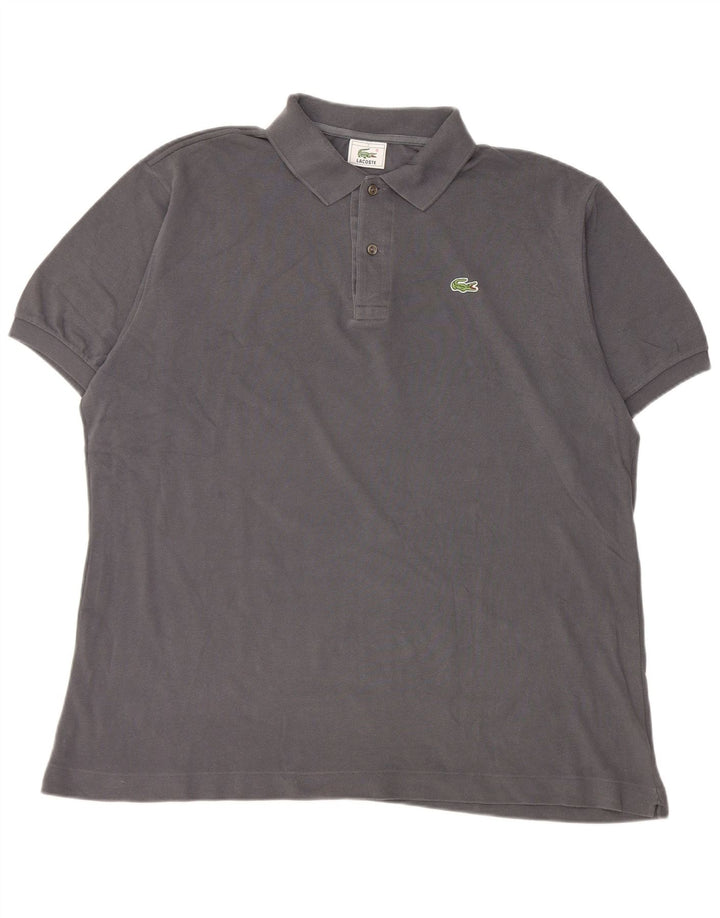 Męska koszulka polo Lacoste, rozmiar 7, 2XL, szara bawełna