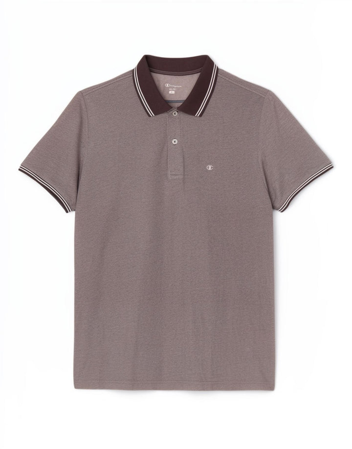 Męska koszulka polo Champion Easy Fit, duża, szara