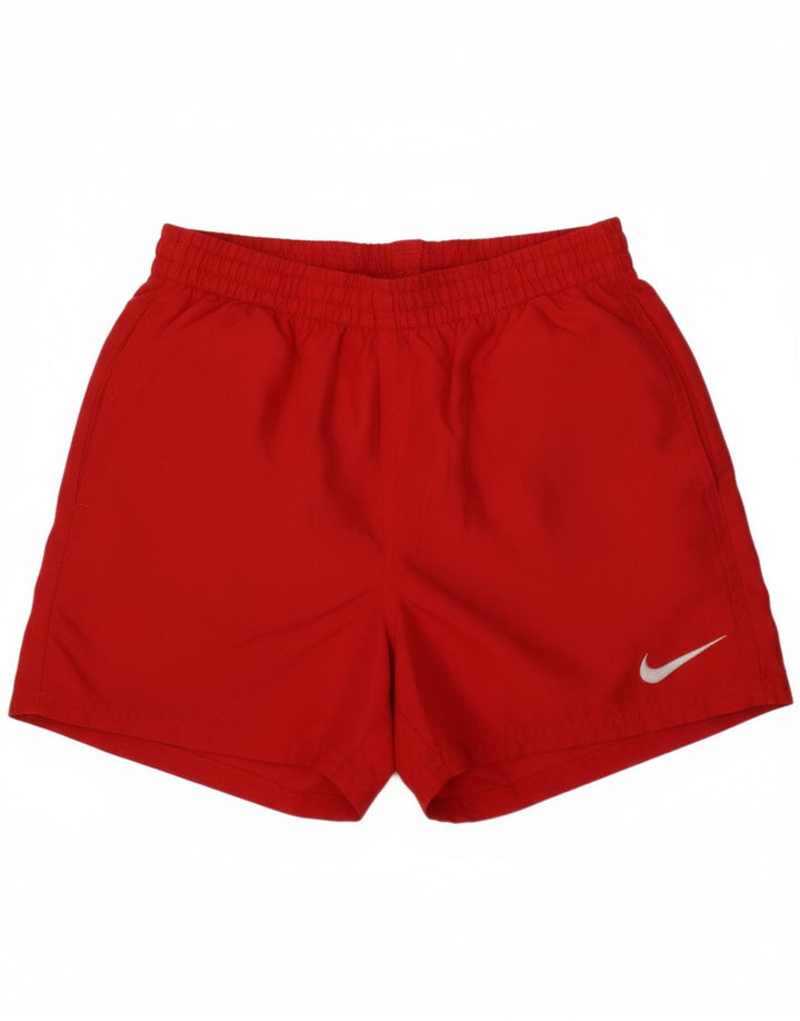 NIKE Boys Sport Shorts 10-11 Years Medium Red