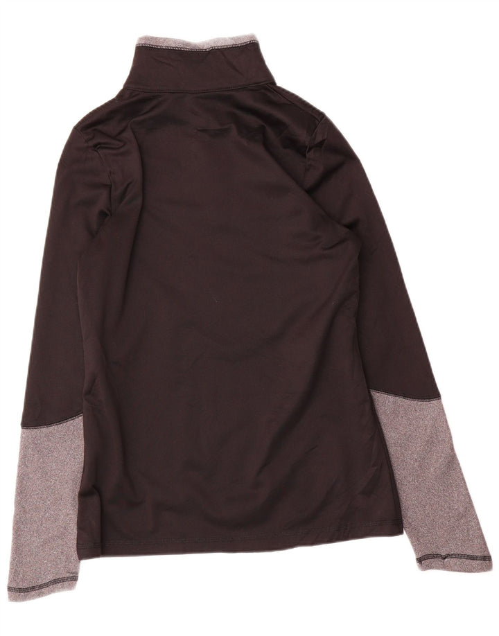 Top damski dresowy The North Face UK 10, mały, czarny, nakrapiany