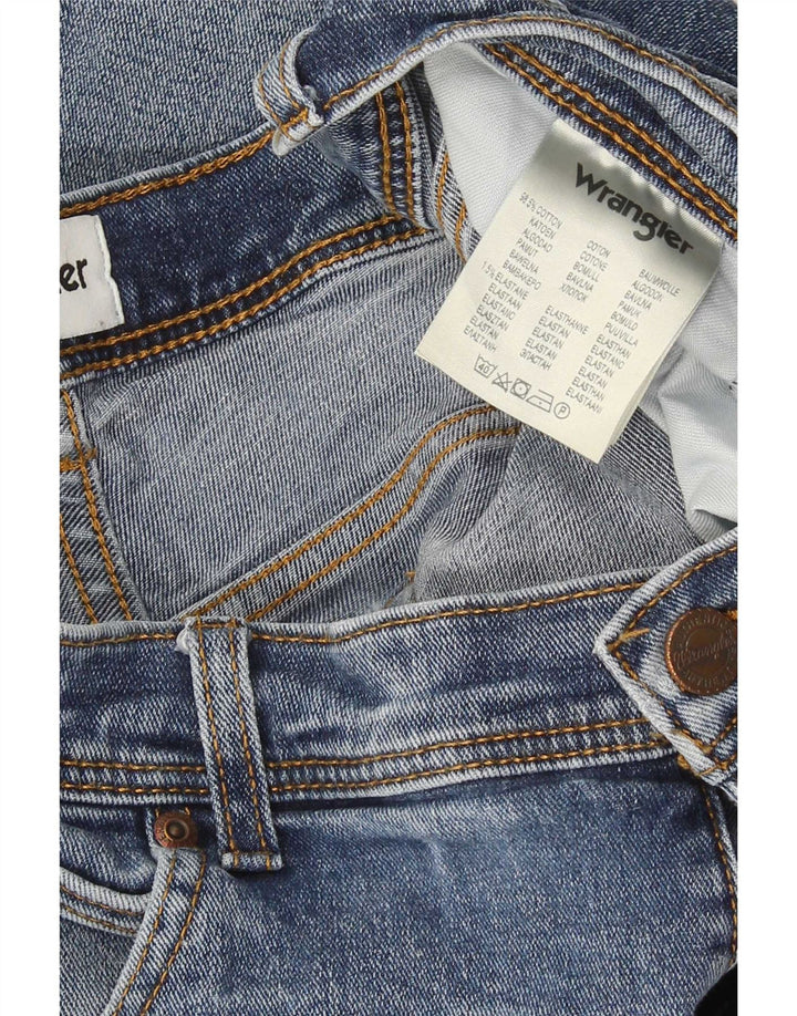 Męskie jeansy Wrangler Texas Straight W38 L32 Niebieskie, bawełniane