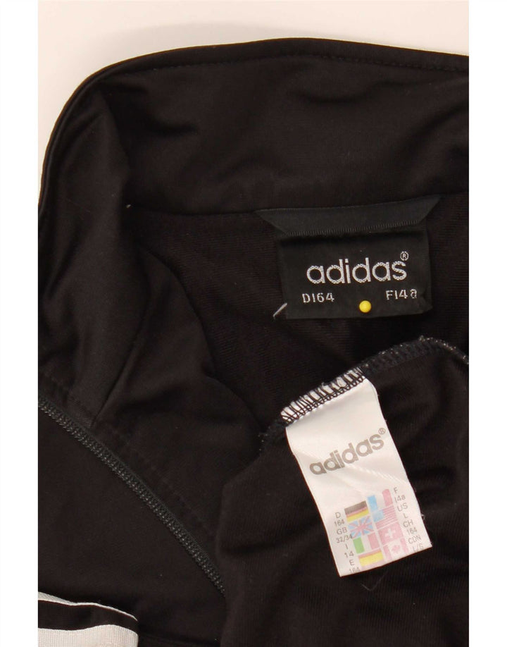 Chłopięca bluza dresowa Adidas 13-14 lat Czarny poliester