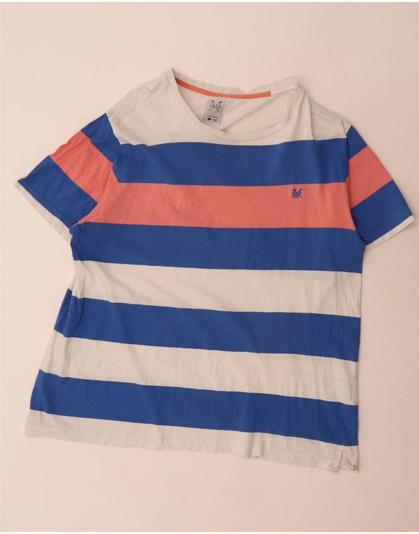 T-shirt męski Crew Clothing Top 3XL, wielobarwna bawełna w paski