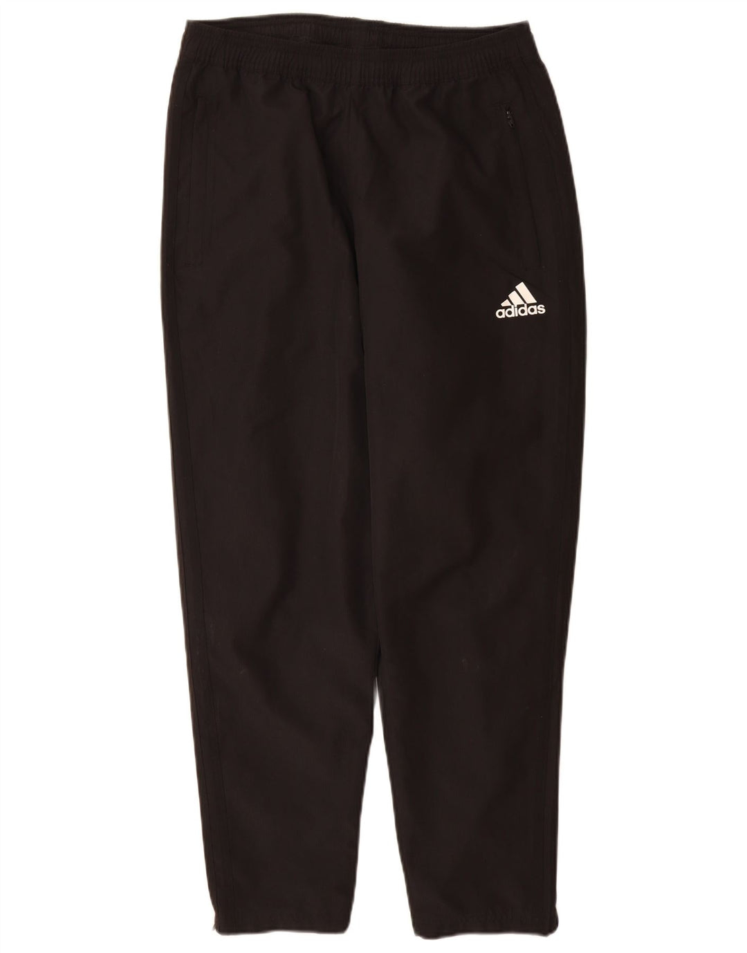 Męskie spodnie dresowe Adidas Climalite, średni czarny poliester