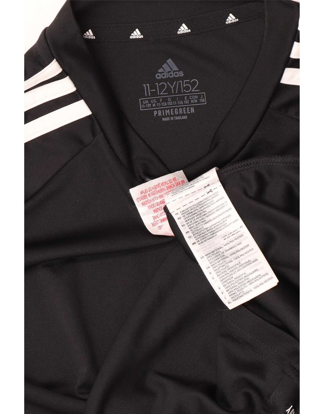 Adidas Chłopięcy Aeroready Regular T-Shirt Top 11-12 lat Czarny Poliester