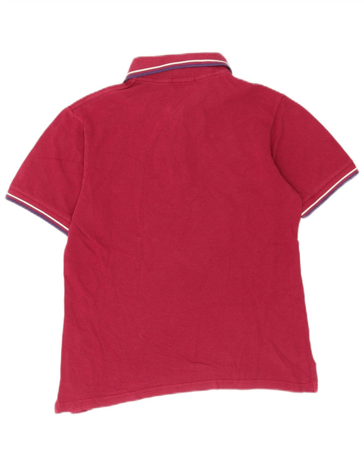 Męska koszulka polo Fred Perry, mała, różowa, bawełniana