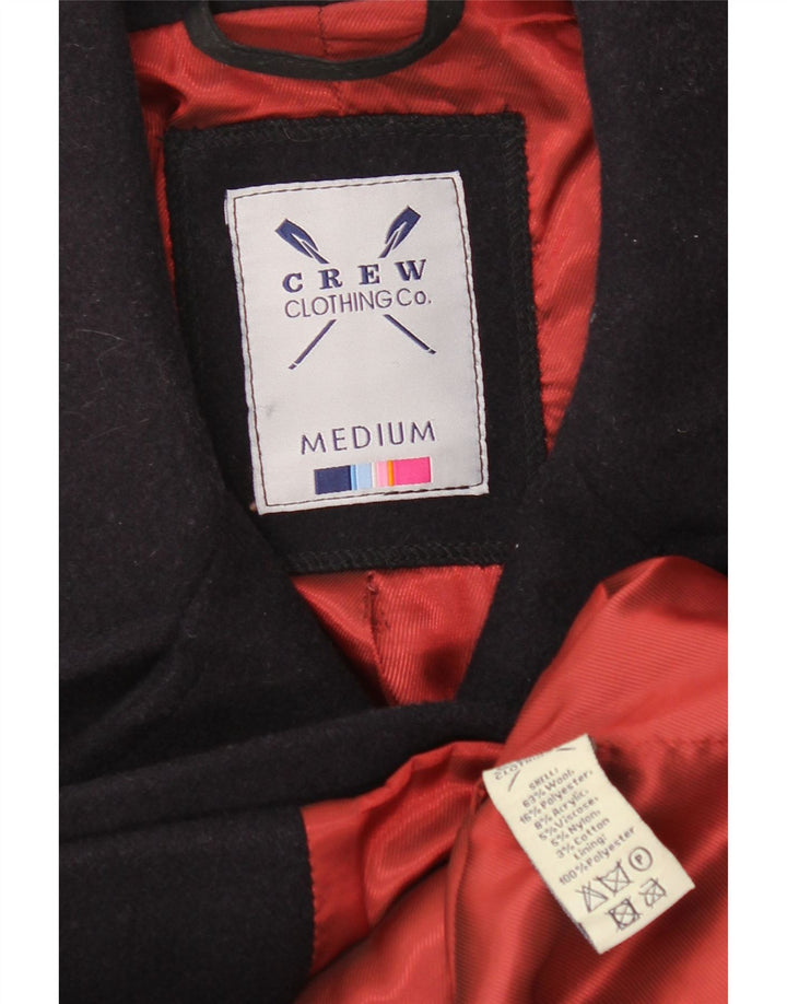 Crew Clothing Męski płaszcz groszkowy UK 38, średni granat