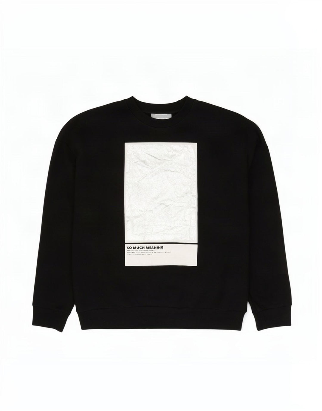 Damska bluza oversize Zara z grafiką, UK 16, duża, czarna bawełna