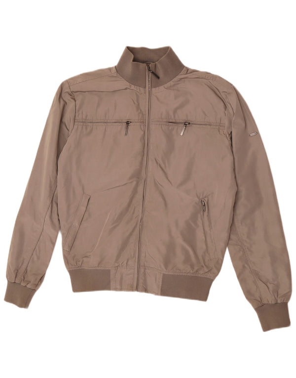 Best Company Mens Bomber Jacket UK 38 Medium Grey Polyester