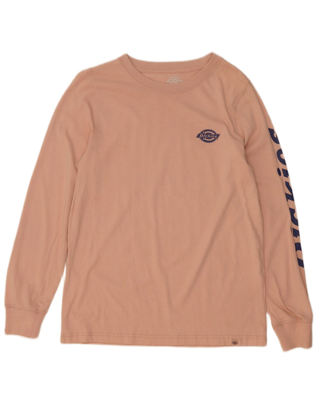 Damski top graficzny Dickies z długim rękawem, UK 12, średni róż