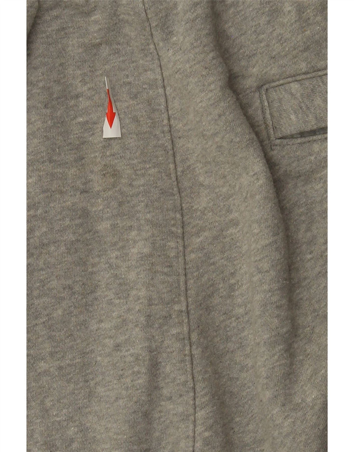 Męskie spodnie dresowe Nike, duże, szare, bawełniane w cętki