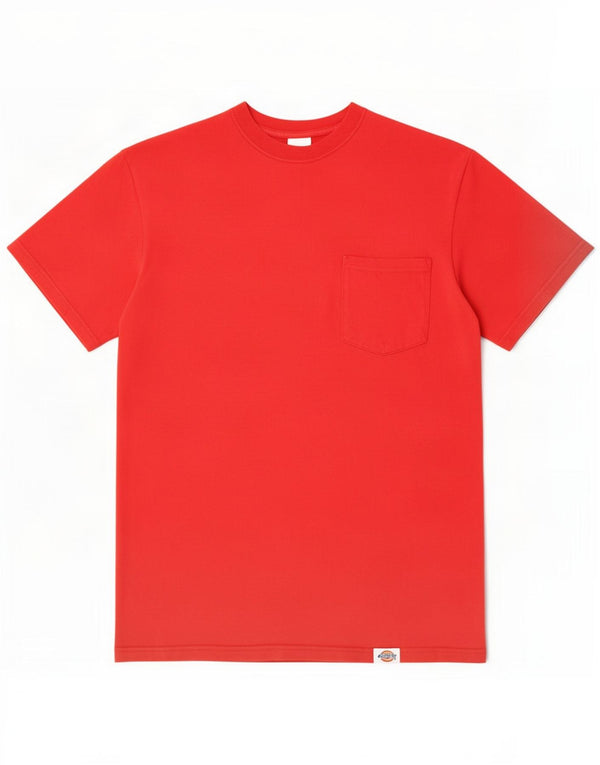 T-shirt męski Dickies, duży, czerwony, bawełniany