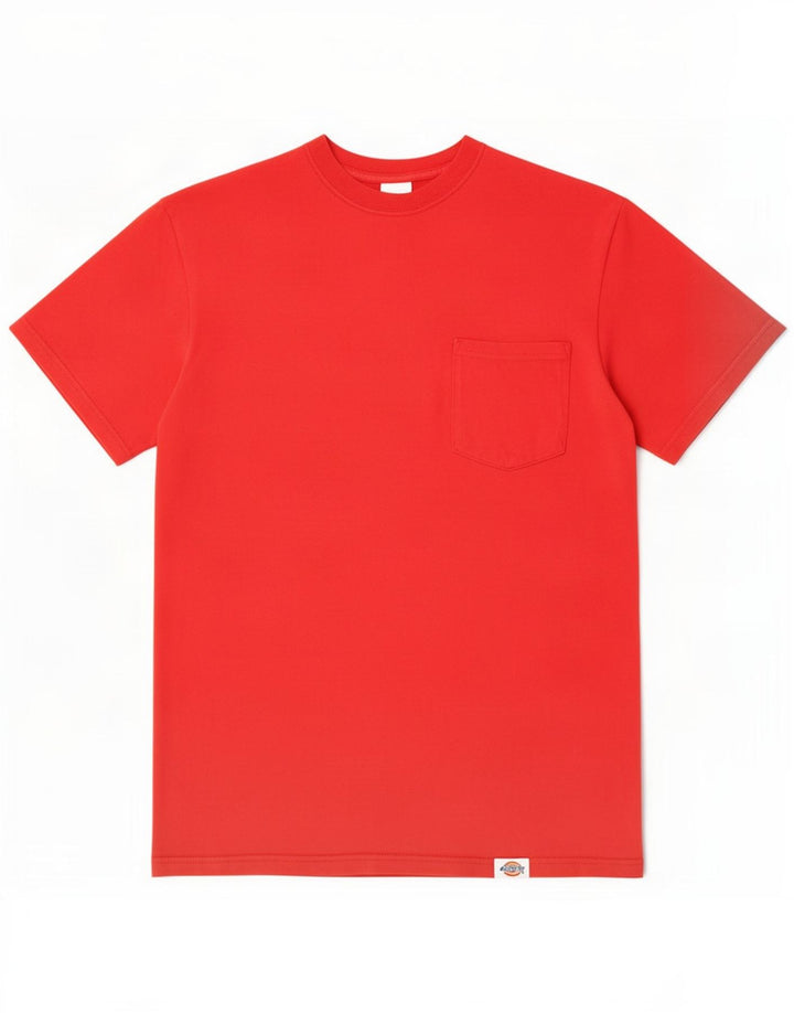 T-shirt męski Dickies, duży, czerwony, bawełniany