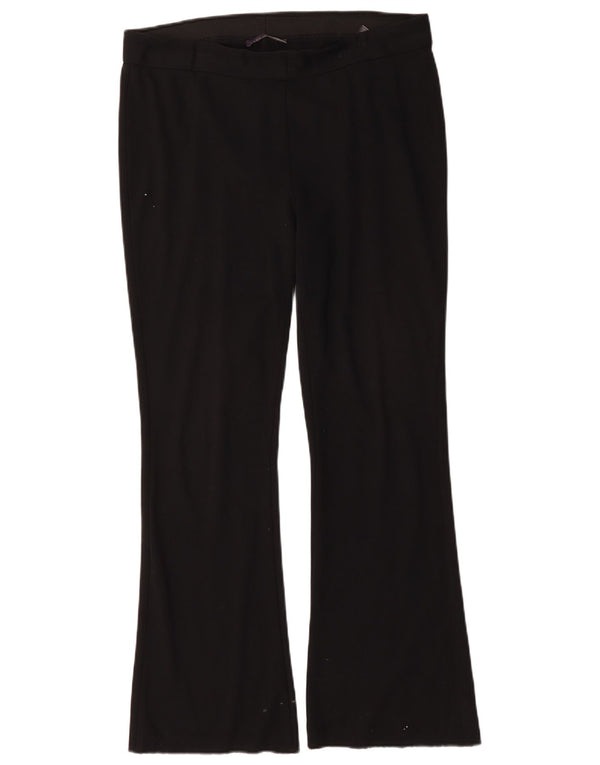 Spodnie damskie Marks & Spencer Bootcut UK 16, duże, W36 L31, czarne
