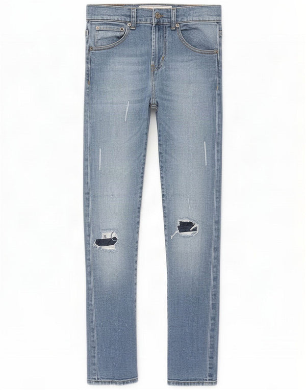 Levi's Boys 510 Distressed Skinny Jeans 11-12 lat W26 L30 Niebieskie bawełniane