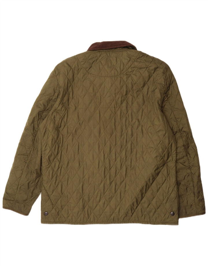 Męska pikowana kurtka Barbour UK 42 XL w kolorze khaki