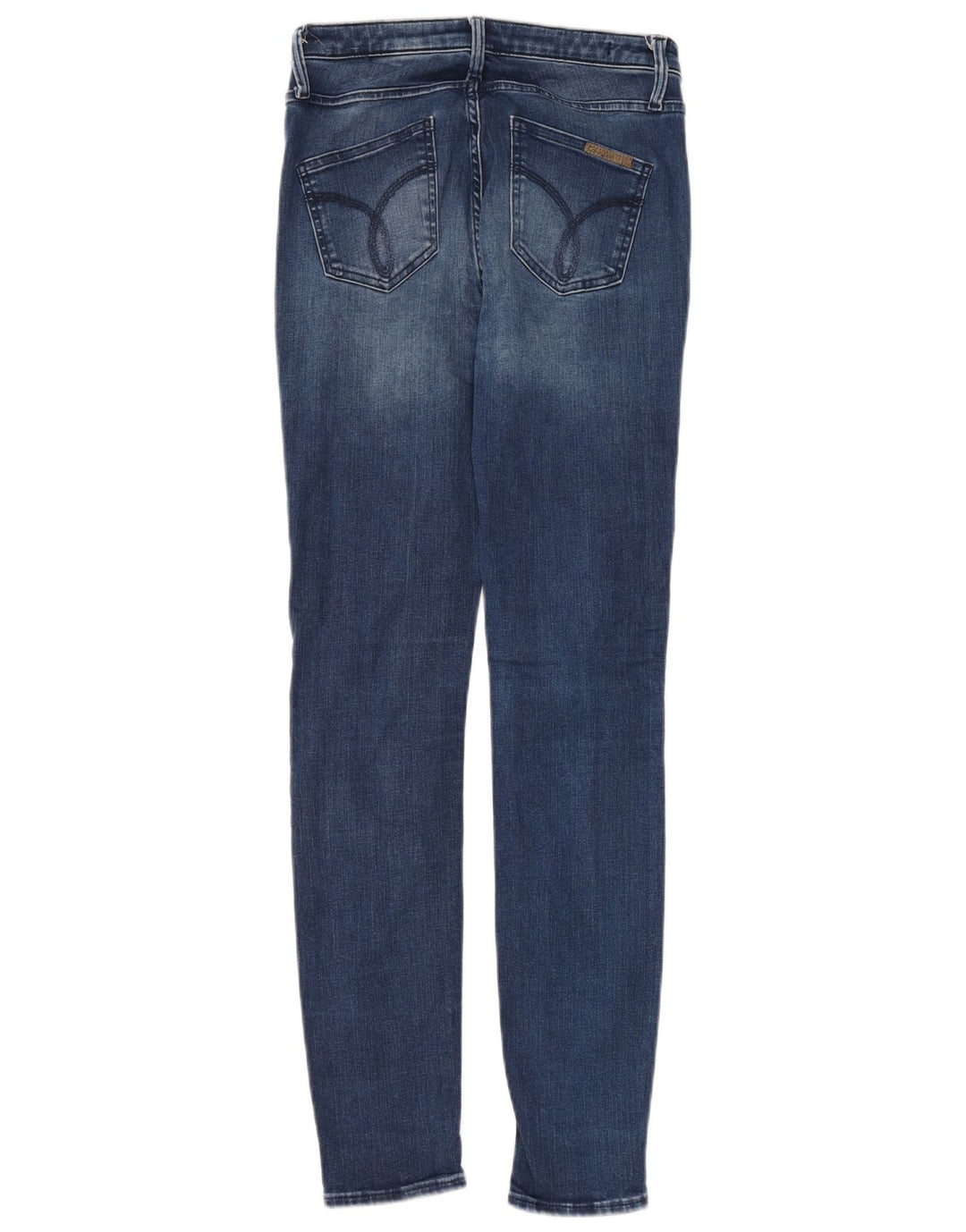 Damskie jeansy Skinny Calvin Klein W28 L32 Niebieskie