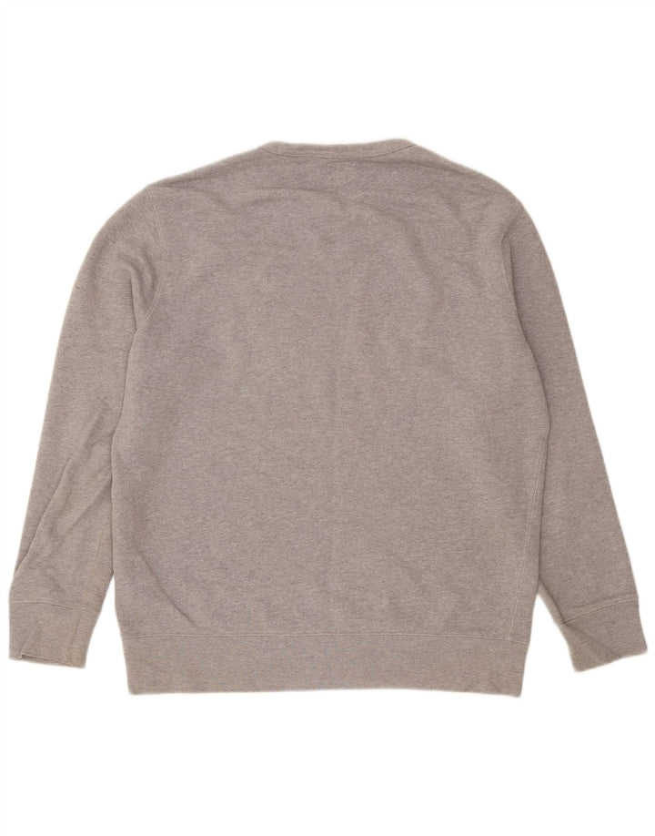 Męska bluza z grafiką Levi's, średnioszara, bawełniana