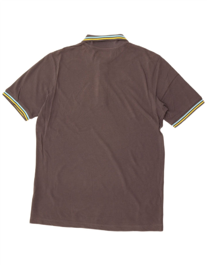 Męska koszulka polo Kappa, duża, szara, bawełniana