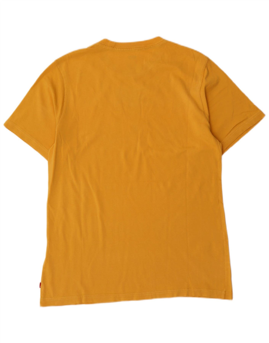 Męski T-shirt z grafiką Levi's o swobodnym kroju, mały, żółty, bawełniany