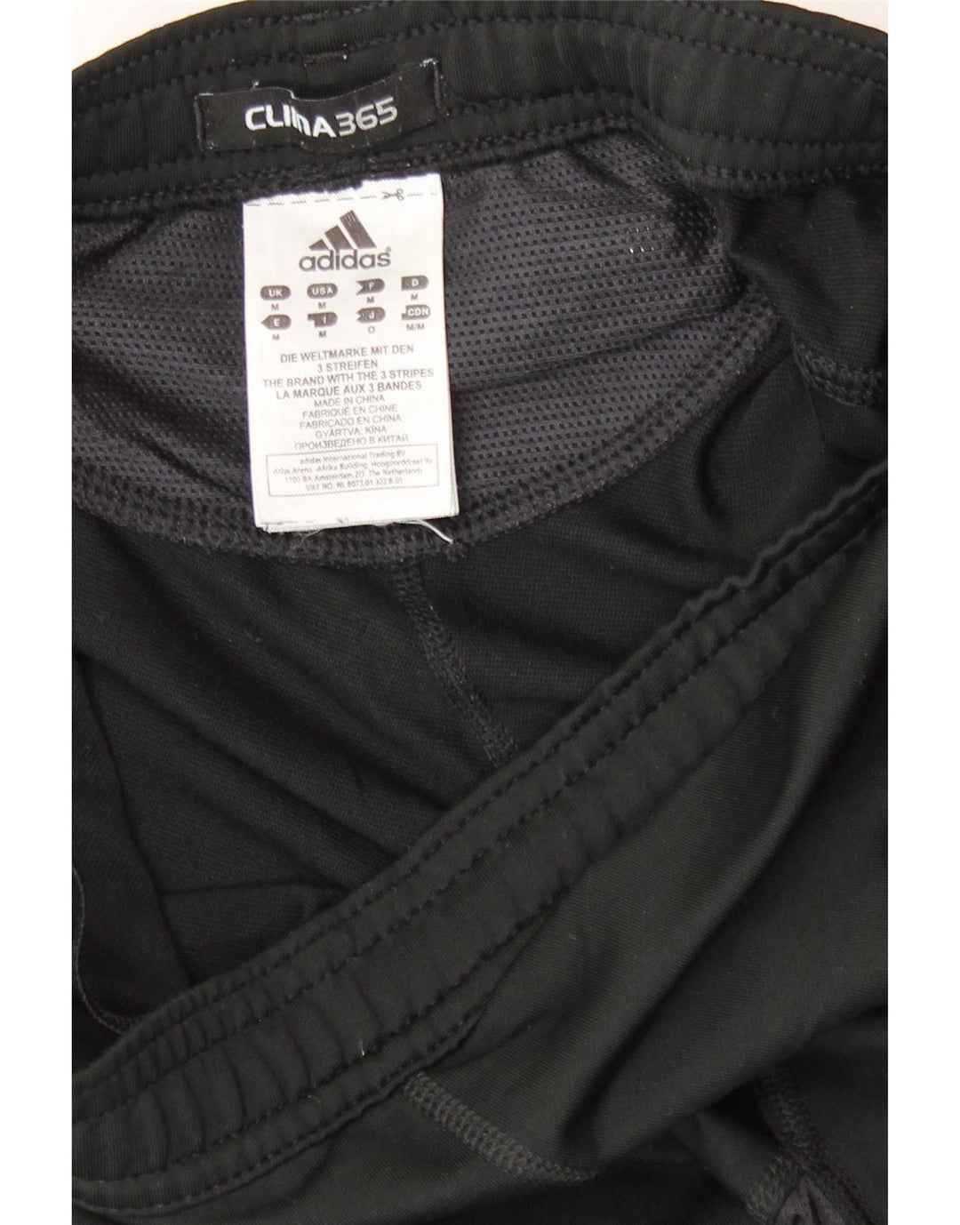 Legginsy Adidas Męskie Clima 365, średni czarny poliester