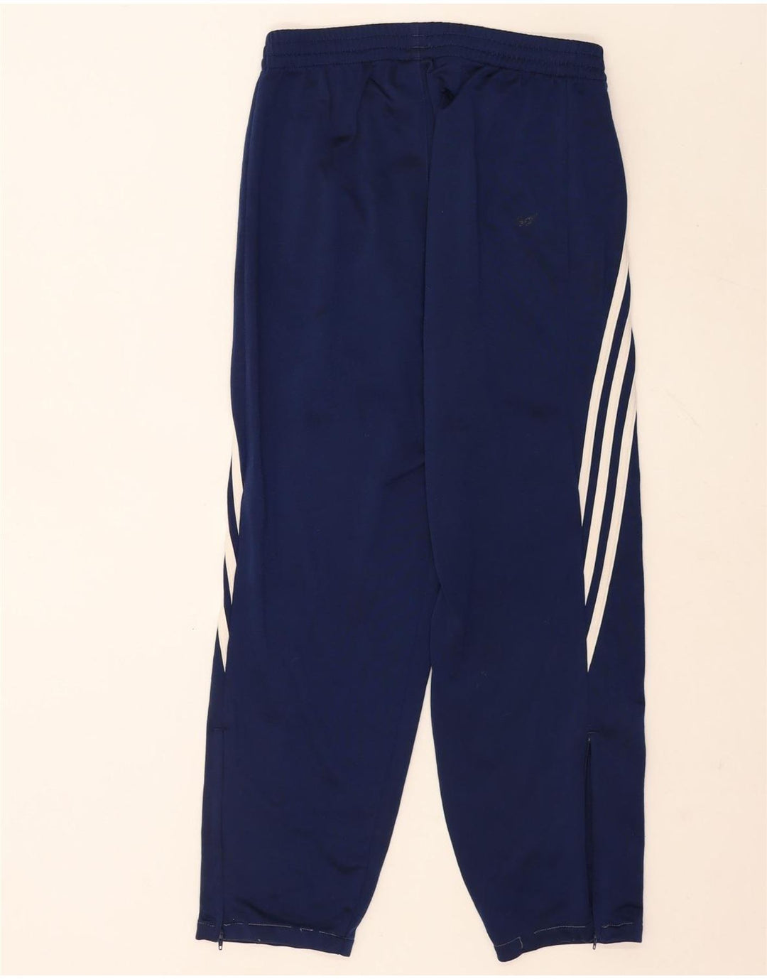 Męskie spodnie dresowe Adidas, małe, granatowe, poliestrowe